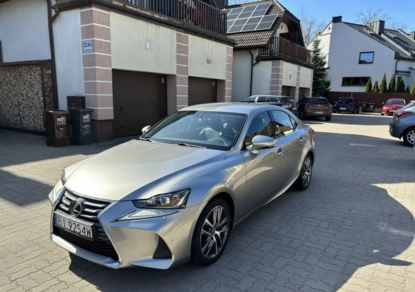 Lexus IS cena 87000 przebieg: 119413, rok produkcji 2017 z Białystok małe 631